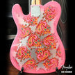 Fender™ Miniature Pink Paisley Telecaster™ Guitar Replica - Officially Licensed