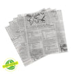 Feuilles de papier cirées des 2 côtés – 6 formats et couleurs disponibles
