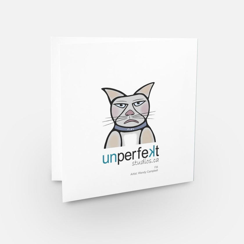 Greeting Card - Fifi the Cat