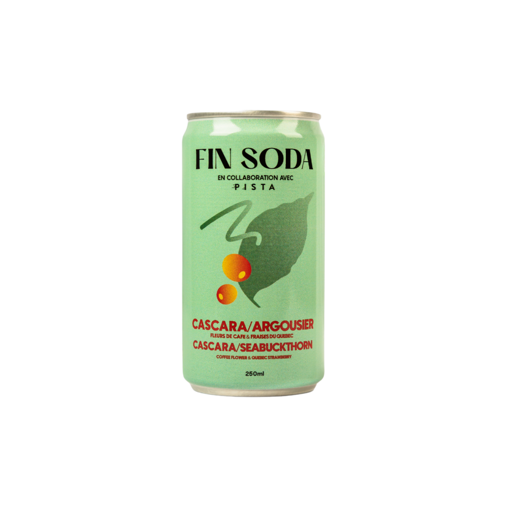 Fin Soda - Cascara, Seabuckthorn & Strawberries