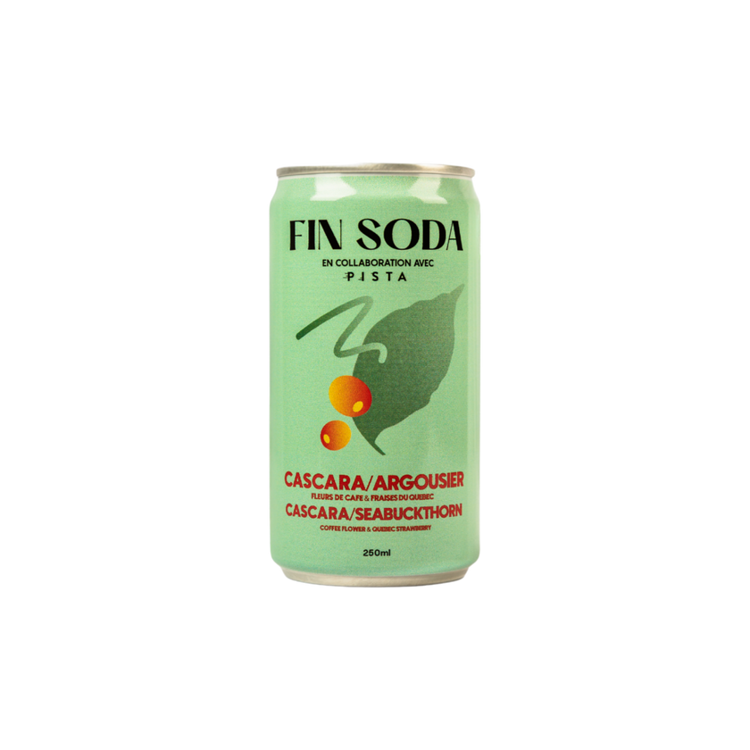 Fin Soda - Cascara, Seabuckthorn & Strawberries