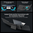 TUTT 14” FHD Portable Monitor – S3 Triple Screen Extender, IPS, Built-in Stand & Speakers | All Devices (H5 Converter Cable Included)