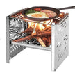 Firewood mini barbecue stove