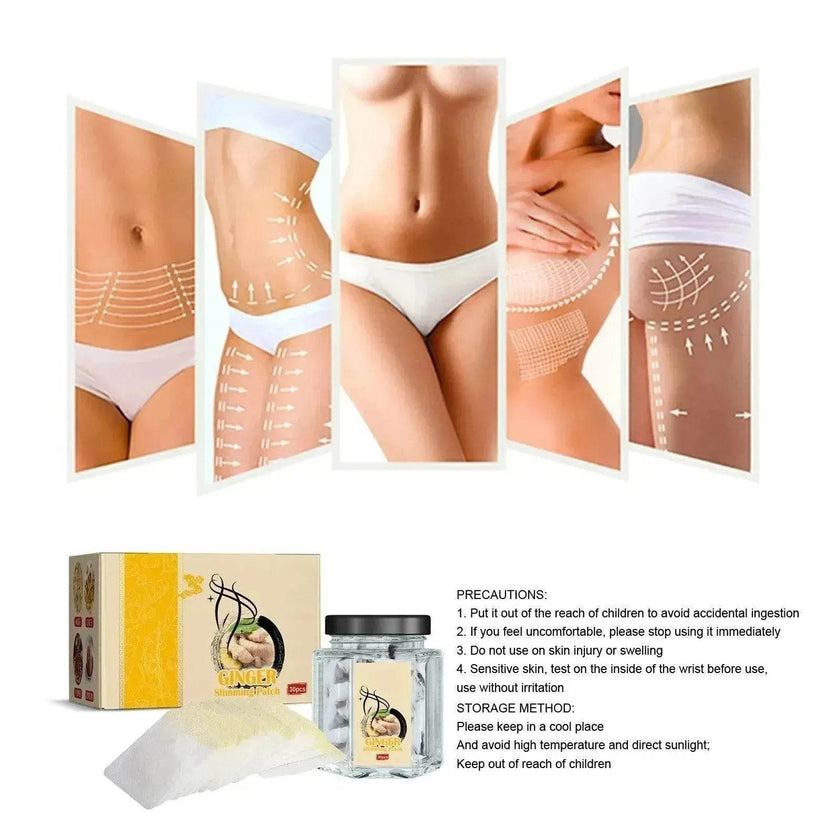 Firming Belly Ginger Body Shaping Sticker