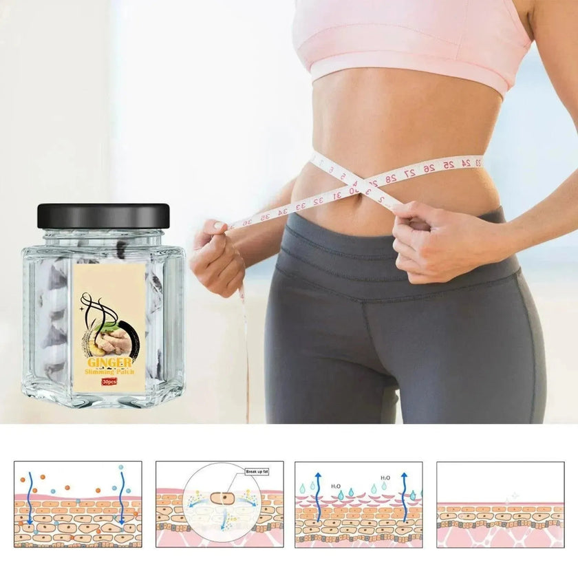 Firming Belly Ginger Body Shaping Sticker