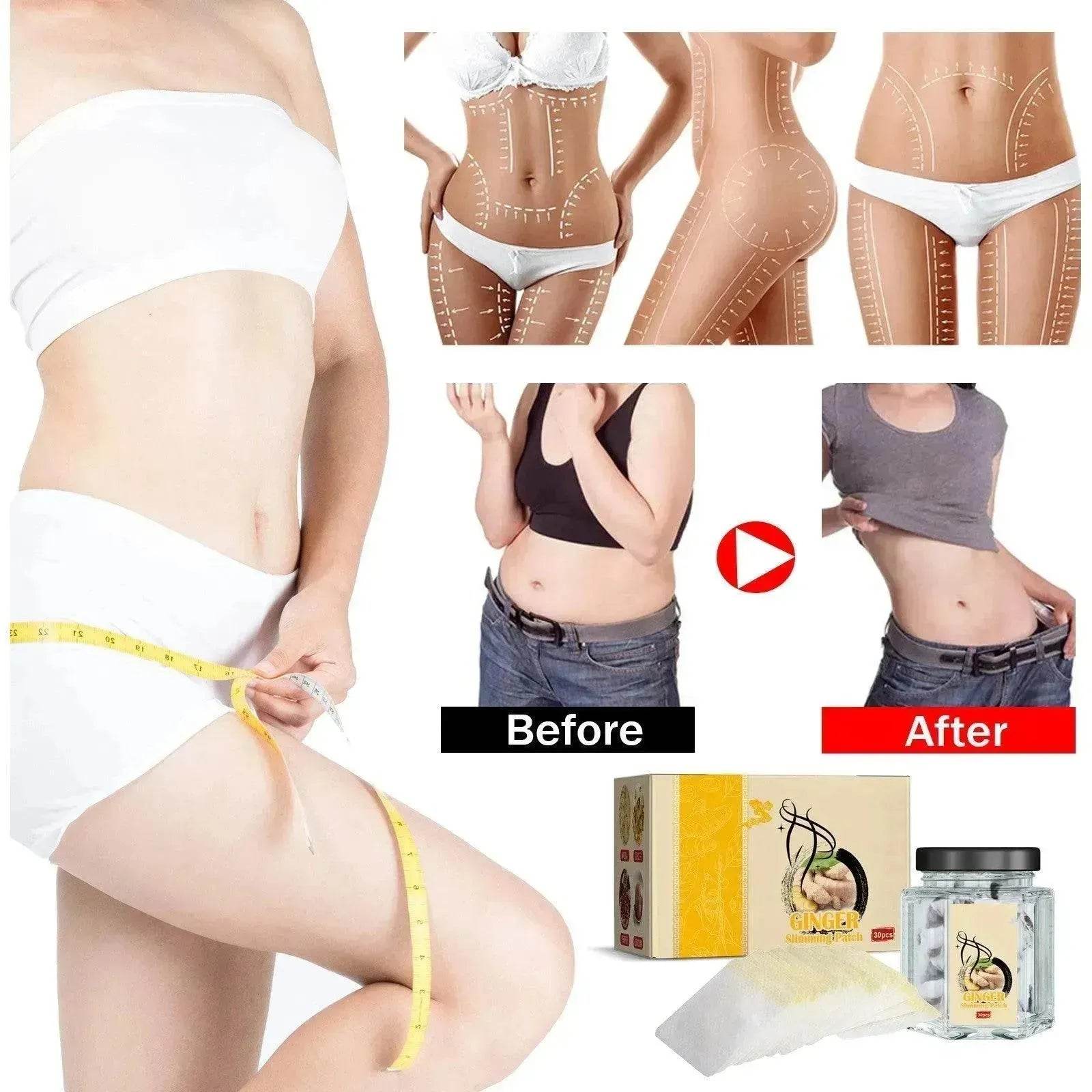 Firming Belly Ginger Body Shaping Sticker