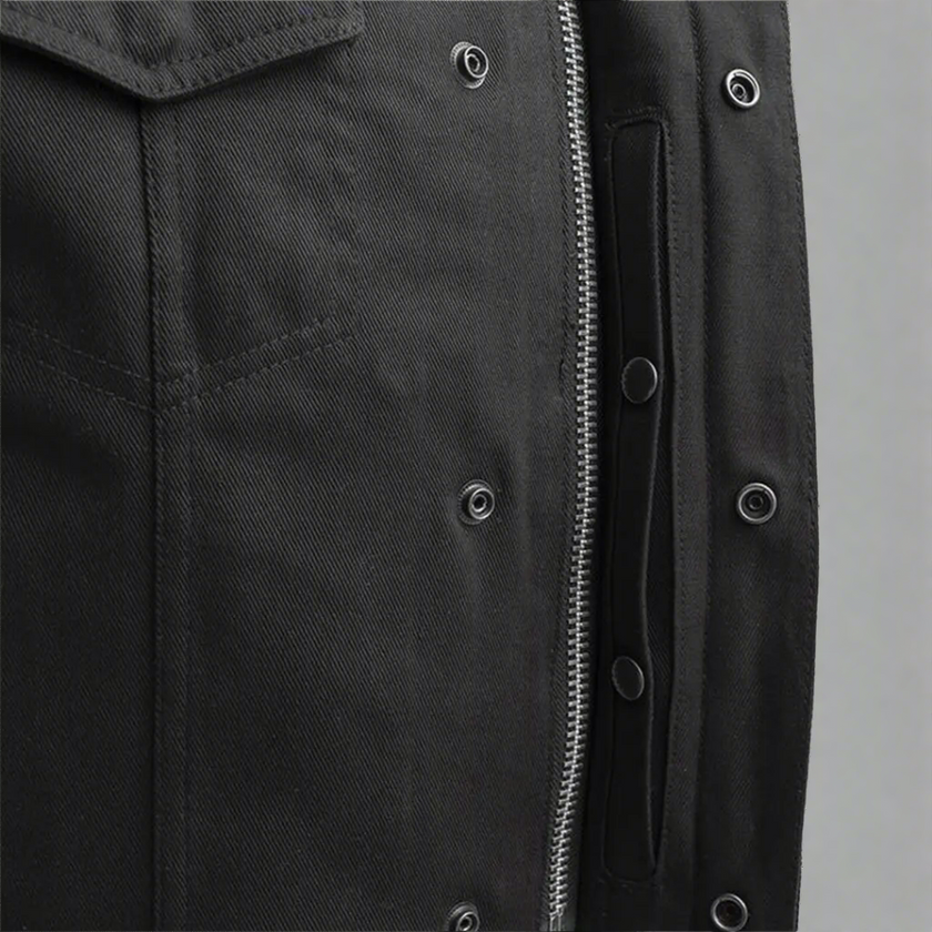 First MFG Co. Men's Motorcycle Twill Vest