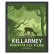 Killarney Provincial Park 'Explored' Poster, Canada Parks