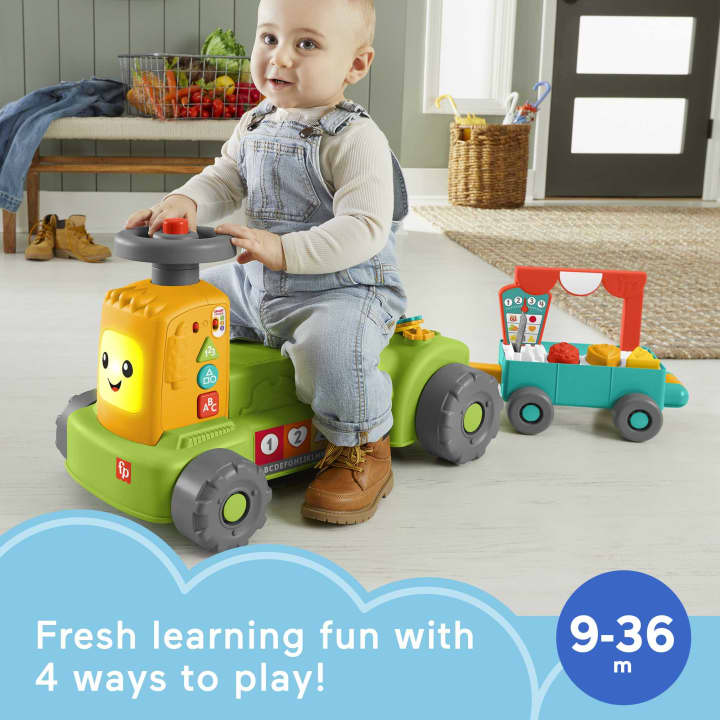 Fisher-Price - Price - 4-In-1 Farm To Market Tractor