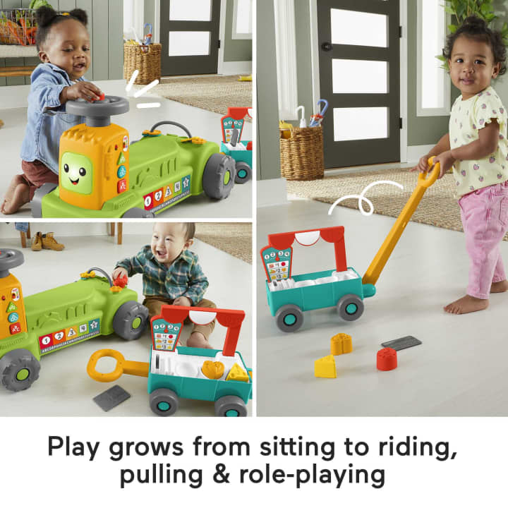 Fisher-Price - Price - 4-In-1 Farm To Market Tractor