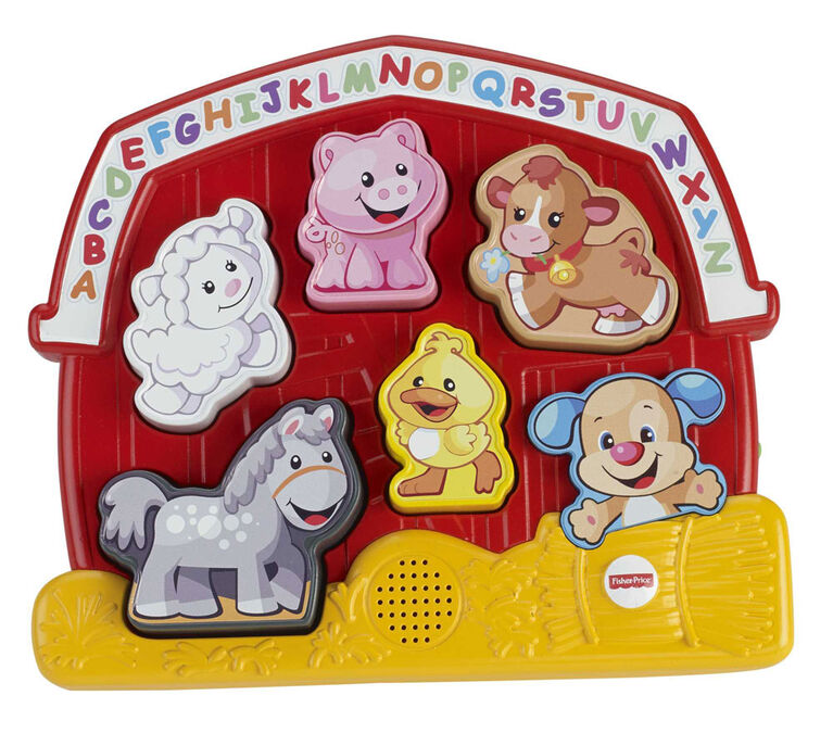 Fisher-Price - Price - Laugh & Learn Learning Puzzle - Farm