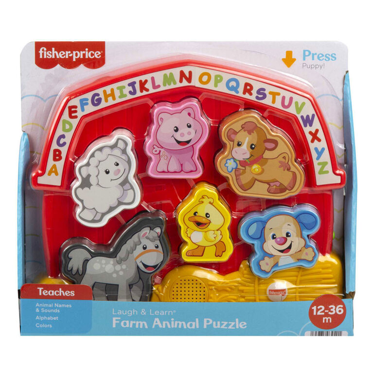 Fisher-Price - Price - Laugh & Learn Learning Puzzle - Farm