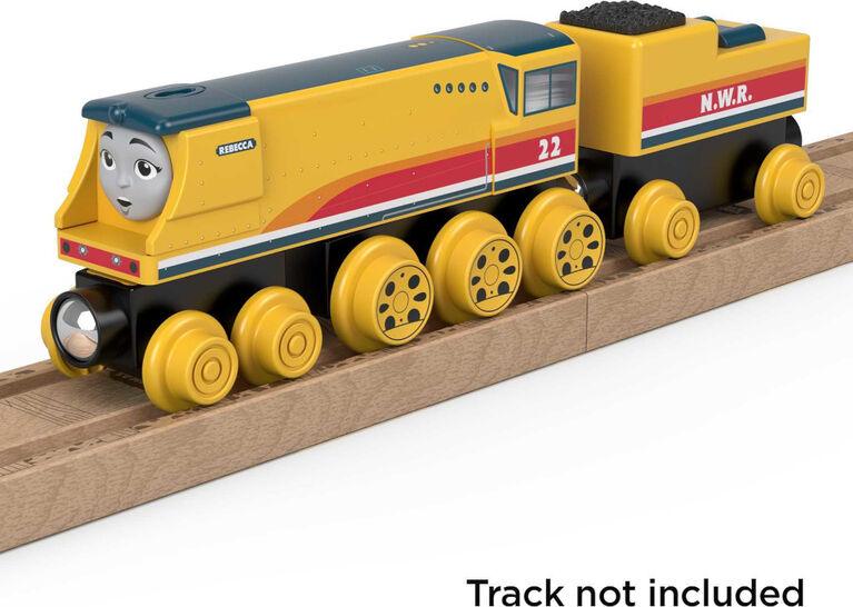 Fisher-Price - Price - Thomas And Friends - Wood Engine & Car - Large - Rebecca