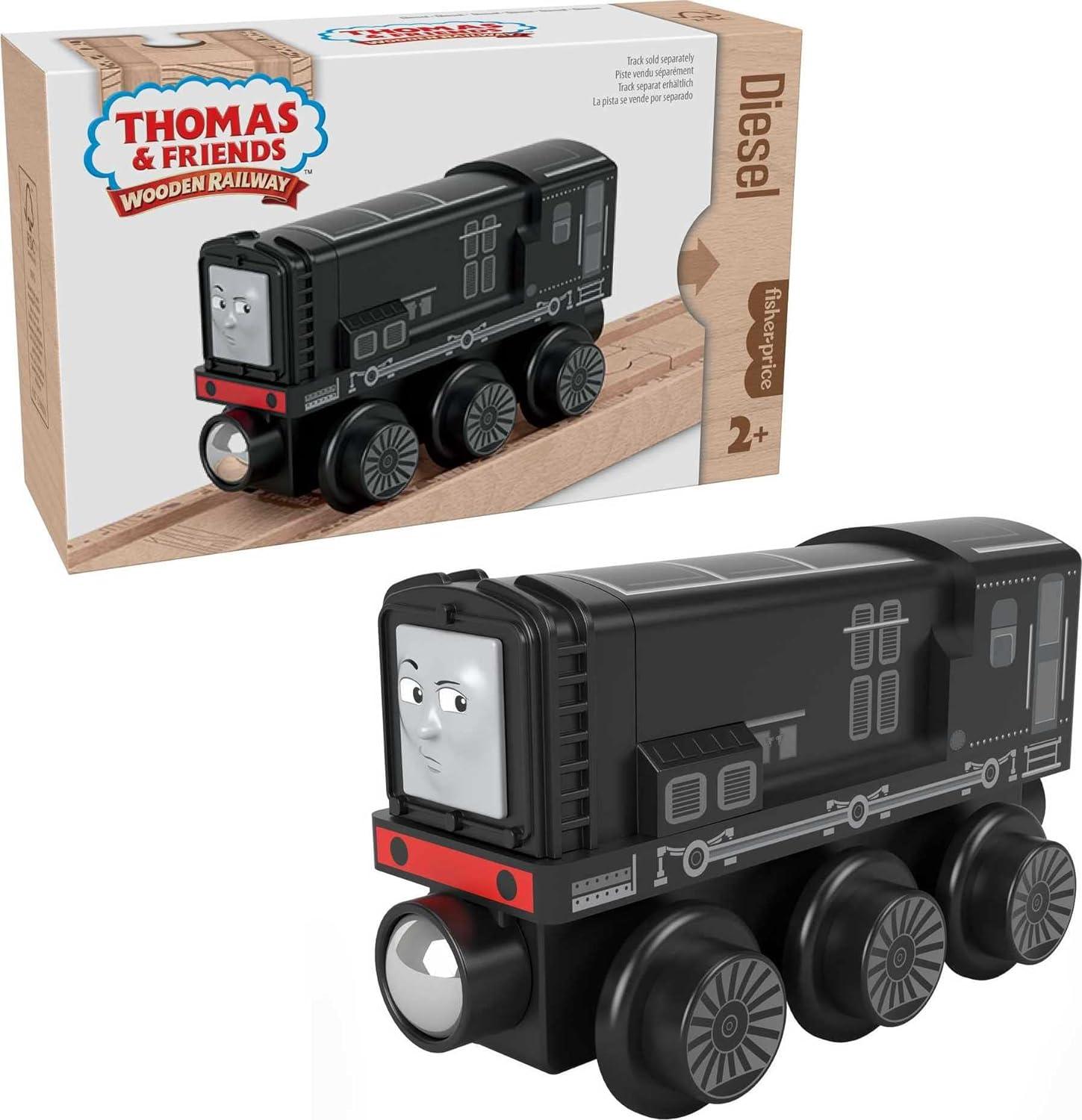 Fisher-Price - Price - Thomas And Friends - Wood Engine & Car - Small - Diesel
