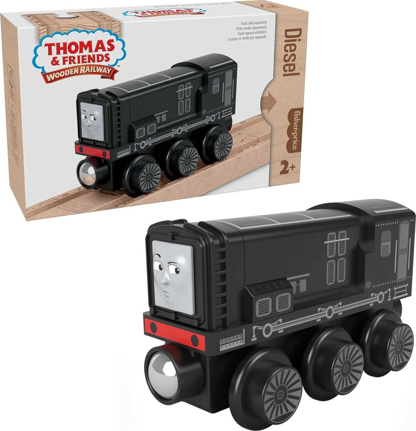 Fisher-Price - Price - Thomas And Friends - Wood Engine & Car - Small - Diesel