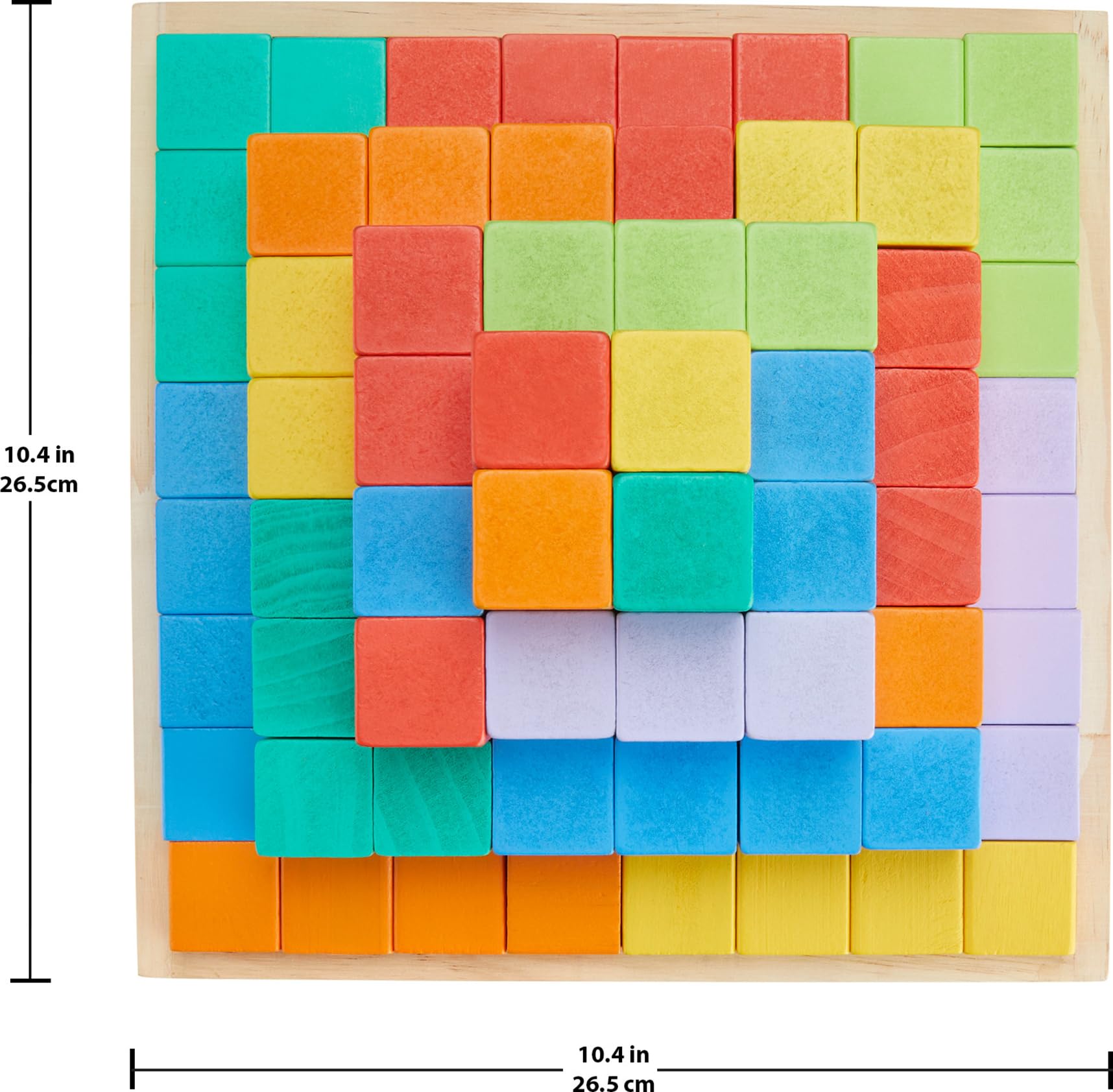 Fisher-Price - Price - Wood - Blocks Pyramid