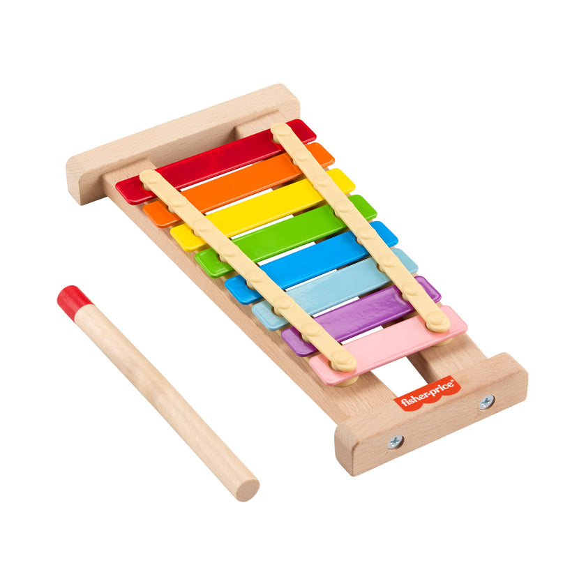 Fisher-Price - Xylophone en bois - Coffret