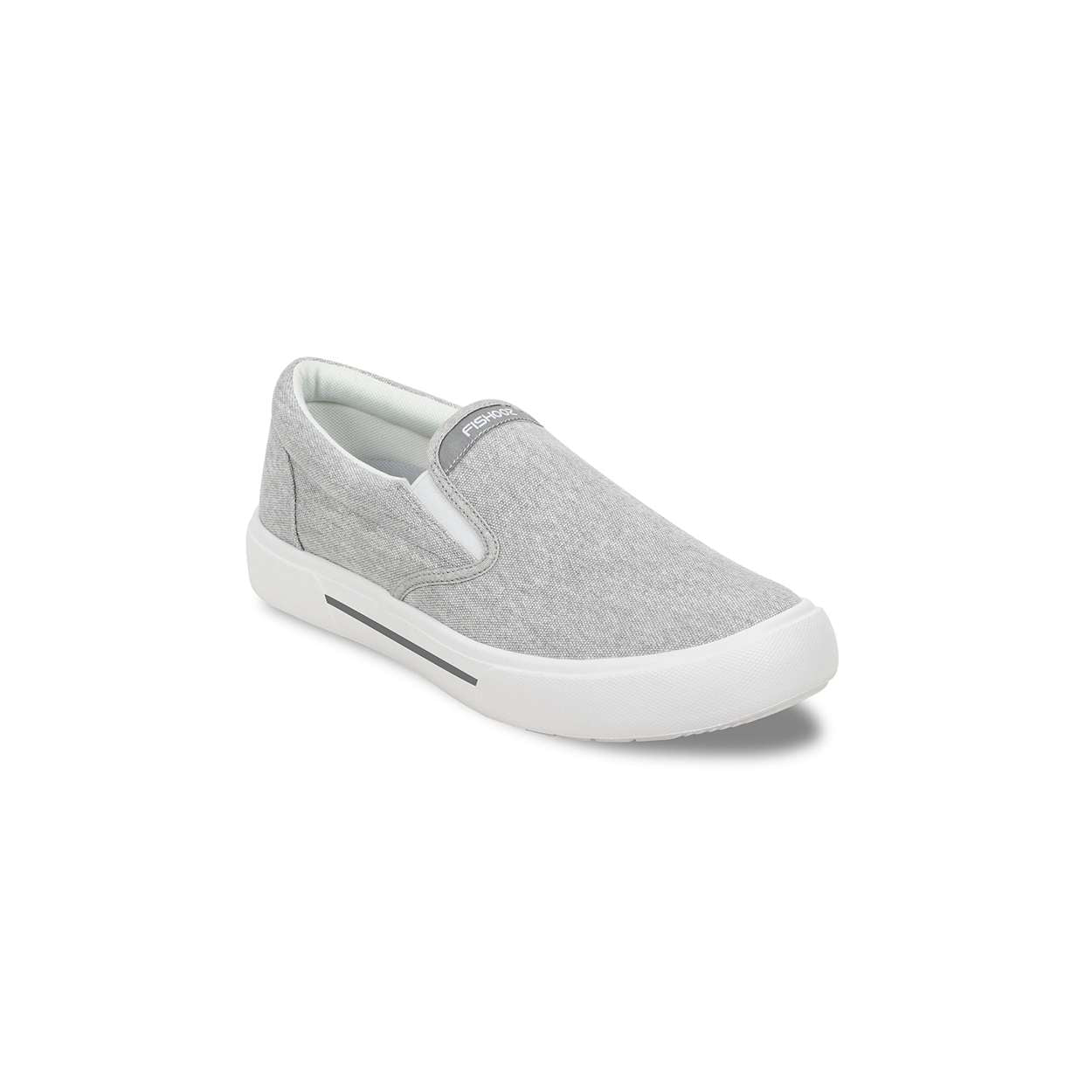 Fishooz Men's Sunwashed Slip-On Grey/White