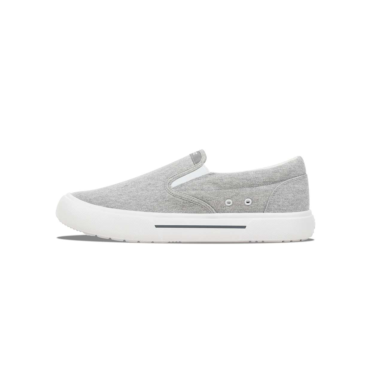 Fishooz Men's Sunwashed Slip-On Grey/White