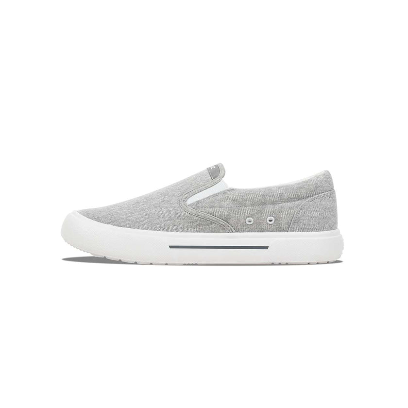 Fishooz Men's Sunwashed Slip-On Grey/White
