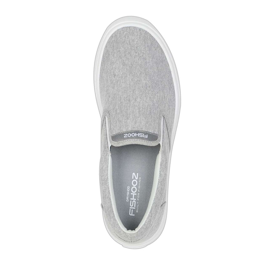 Fishooz Men's Sunwashed Slip-On Grey/White