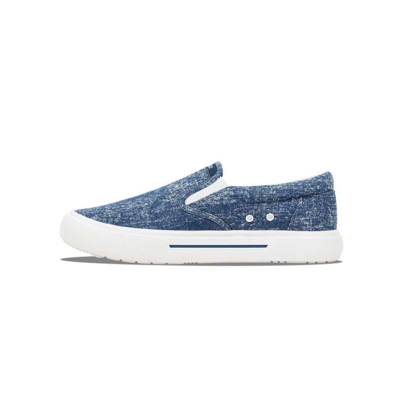 Fishooz Men's Sunwashed Slip-On Navy/White