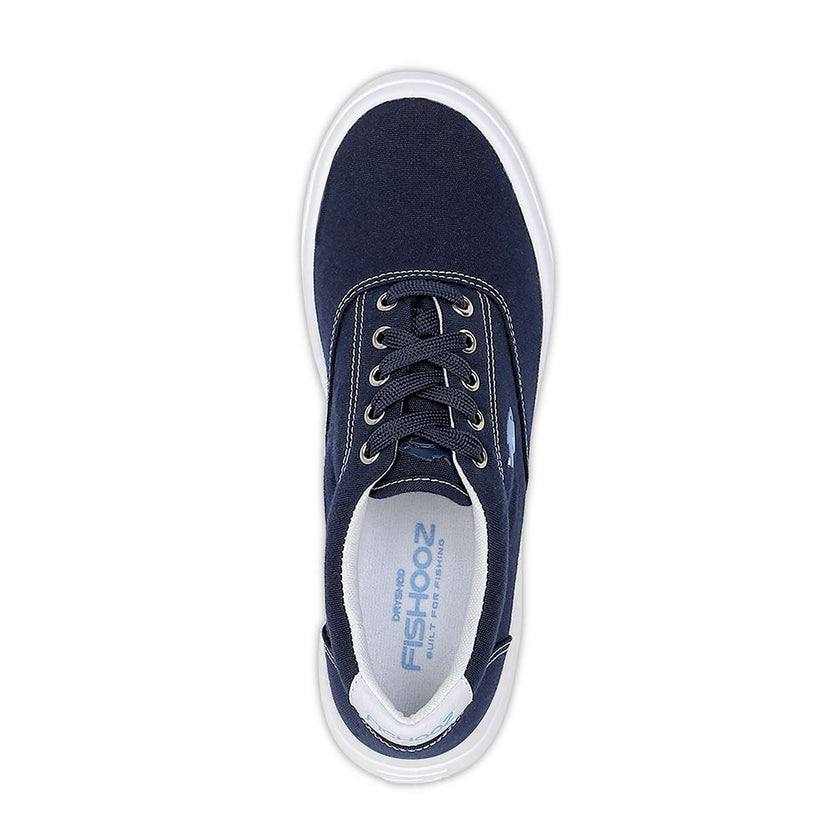 Fishooz Women's Sunbrella® Lace Navy/White