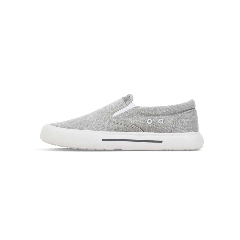 Fishooz Women's Sunwashed Slip-On Grey/White