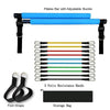 Pilates Bar Resistance Band Set for Home Gym Workouts