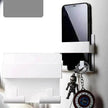 Five hole Socket Champagne Lazy Mobile Charging Bracket