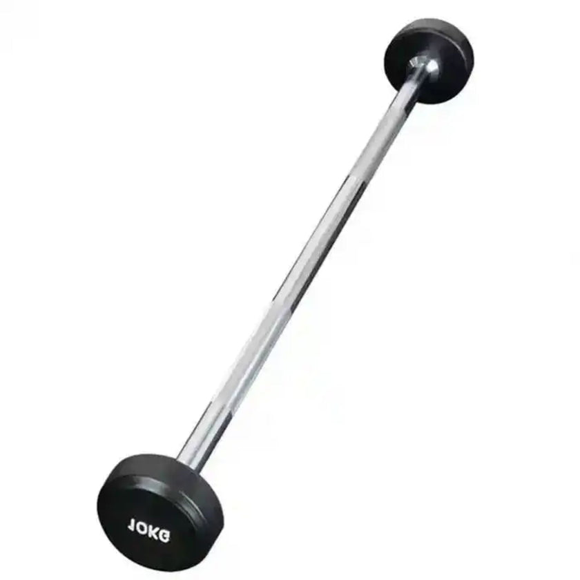HAJEX Straight and EZ Curl Fixed Round Head Weight Barbell Sets - 20 to 150 LB