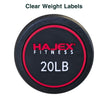 HAJEX Straight and EZ Curl Fixed Round Head Weight Barbell Sets - 20 to 150 LB