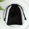 Flannel drawstring jewelry pouch Gift bag Drawstring Storage Pouch