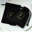 Flannel drawstring jewelry pouch Gift bag Drawstring Storage Pouch