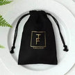 Flannel drawstring jewelry pouch Gift bag Drawstring Storage Pouch