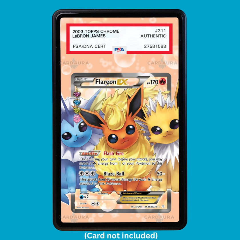 Flareon EX RC28/RC32 Generations (Graded) Display Case