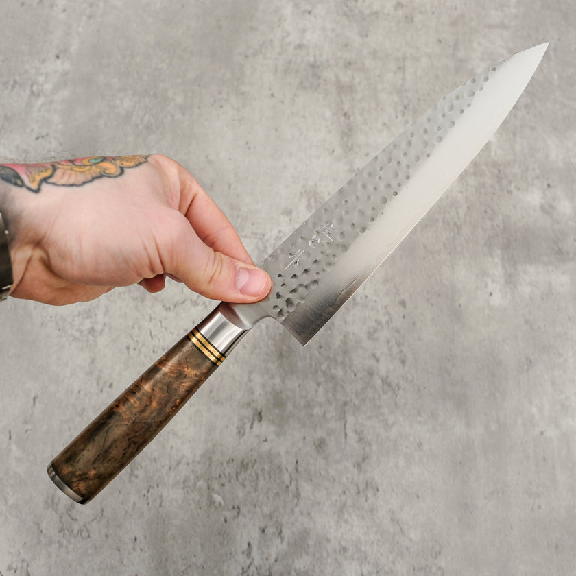 Takeshi Saji R2 Tsuchime Gyuto 210 mm