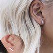 Flat earrings female earrings