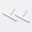 Flat earrings female earrings