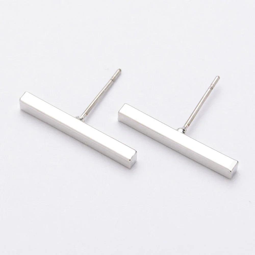 Flat earrings female earrings