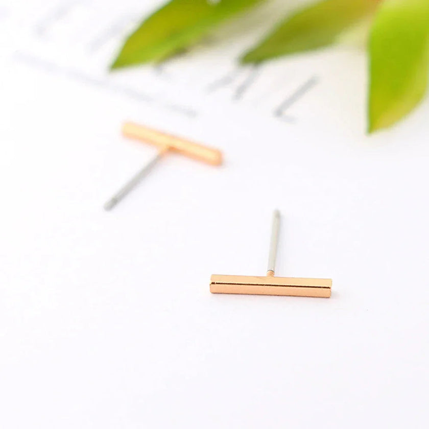 Flat earrings female earrings