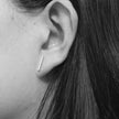 Flat earrings female earrings