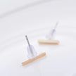 Flat earrings female earrings