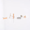 Flat earrings female earrings