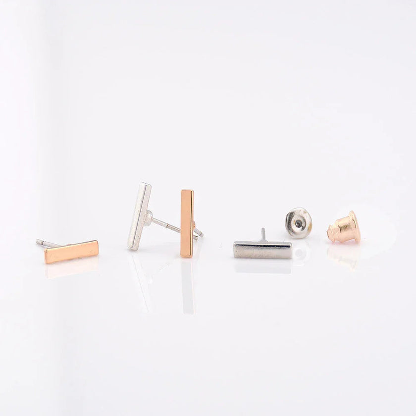 Flat earrings female earrings