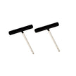 Flat earrings female earrings