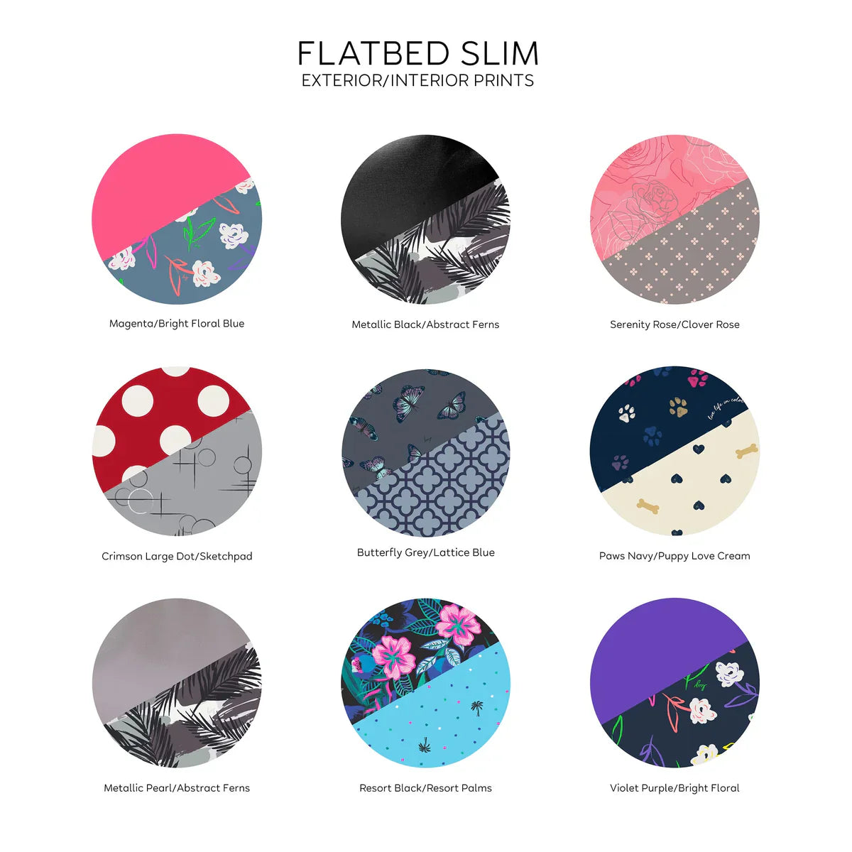 LUG - Flatbed Slim Cosmetic Case