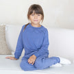 Sweat-shirt en polaire de bambou (Myrtille)