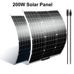Flexible Solar Panel 100-400W Pack Monocrystalline Waterproof