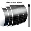 Flexible Solar Panel 100-400W Pack Monocrystalline Waterproof